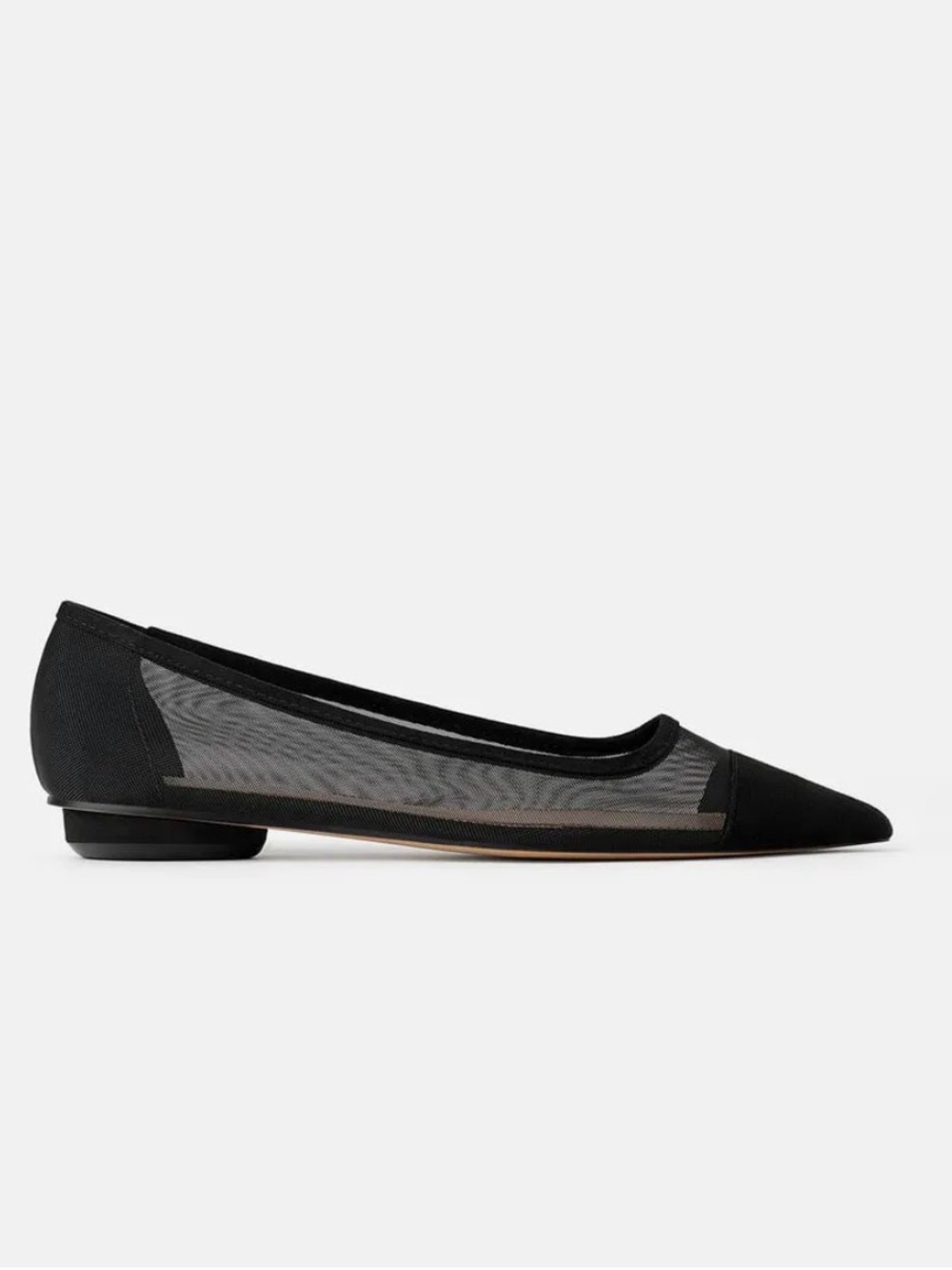 Zara Mesh Ballet Flat